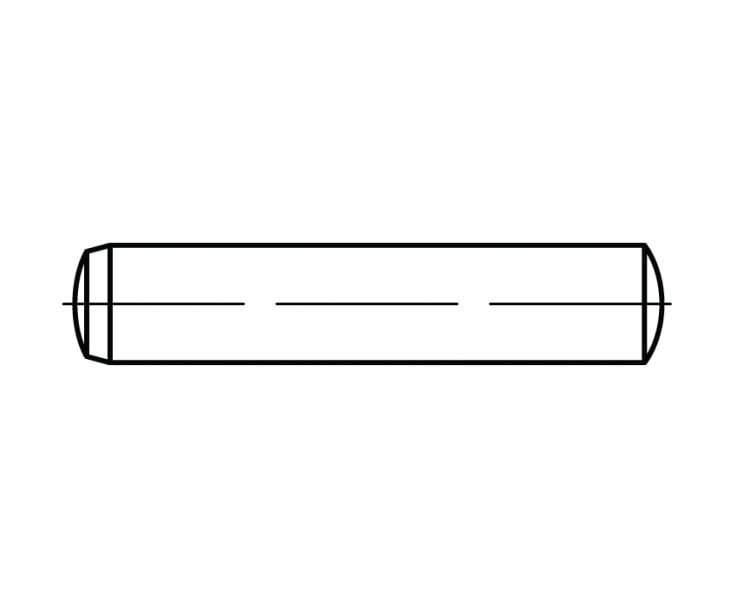 Parallel pins (dowel pins) hardened m6 DIN 6325 - ELGO Śruby